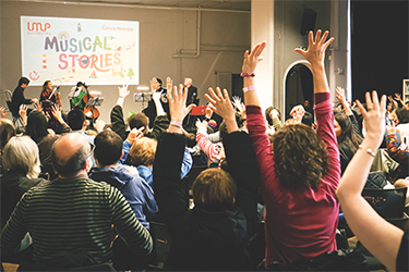 family concert audience