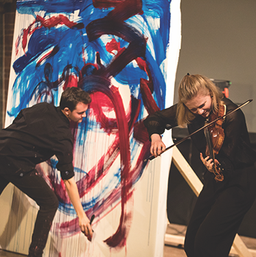 Jeremie Queyras and Charlotte Spruit